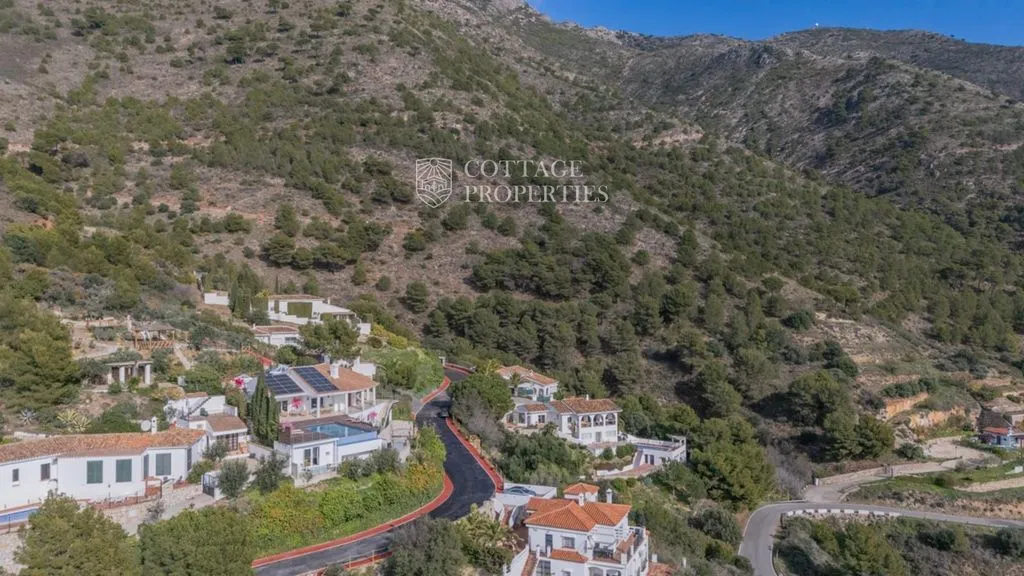 Õhuvaade - Luxury Villa with Sea Views in Mijas
