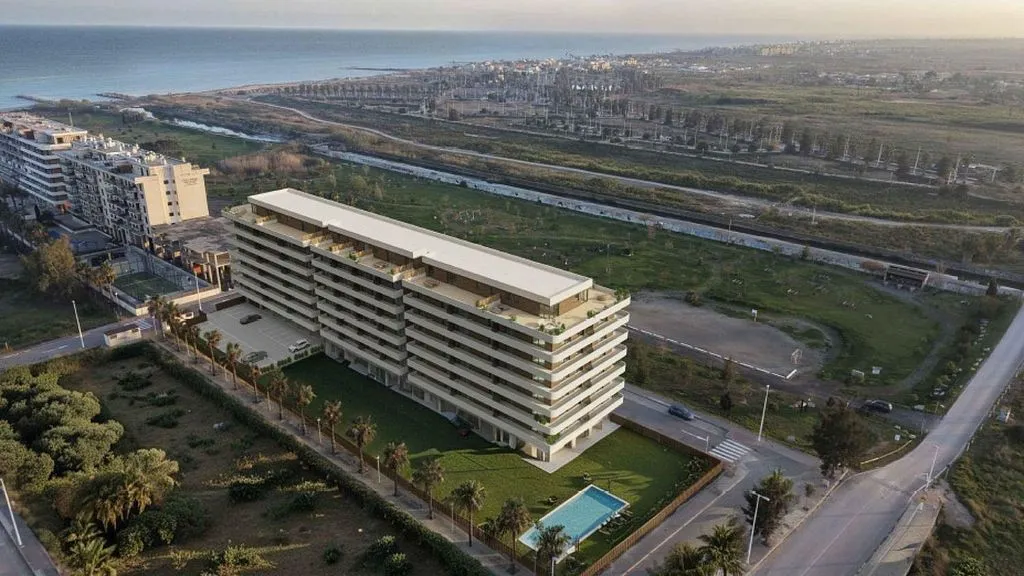 Õhuvaade - 1-Bedroom Apartment with Pool in Moncófar
