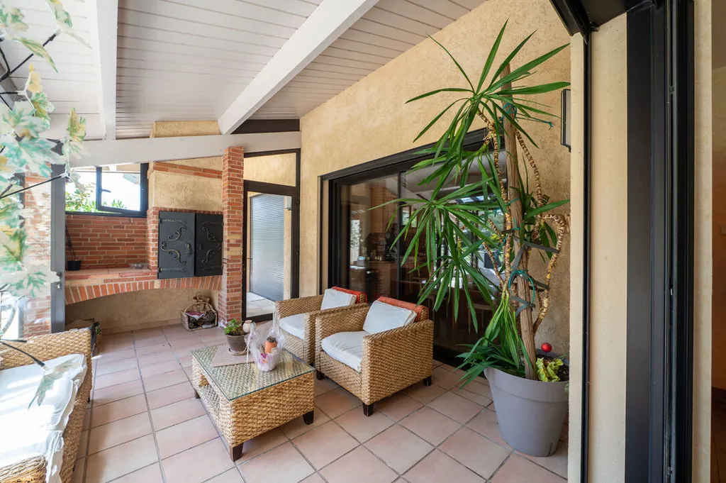 Terrasse - Villa de Caractère avec Piscine à Balma