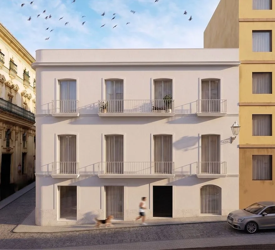 New Flat with Elevator in Historic Cádiz