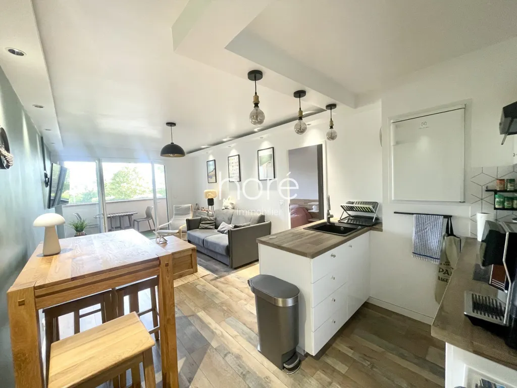 Köök - 2-Bedroom Flat with Balcony in Cabourg
