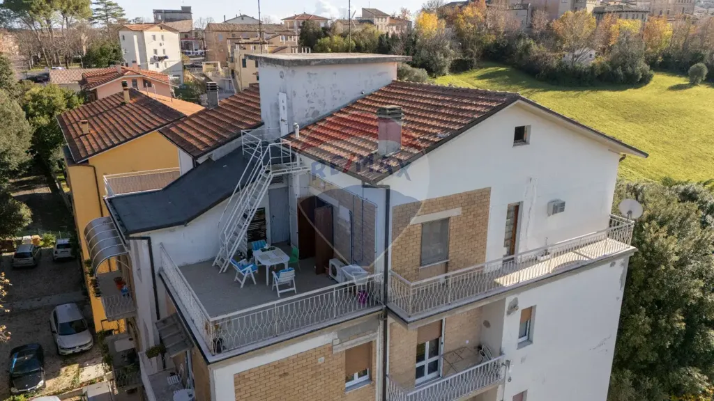 Aerial - Penthouse with Panoramic Terraces in Ostra