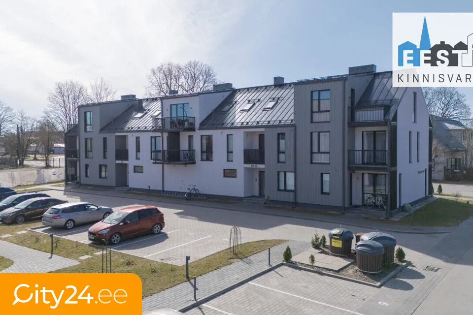 Vue aérienne - Apartment with River View in Pärnu Centre