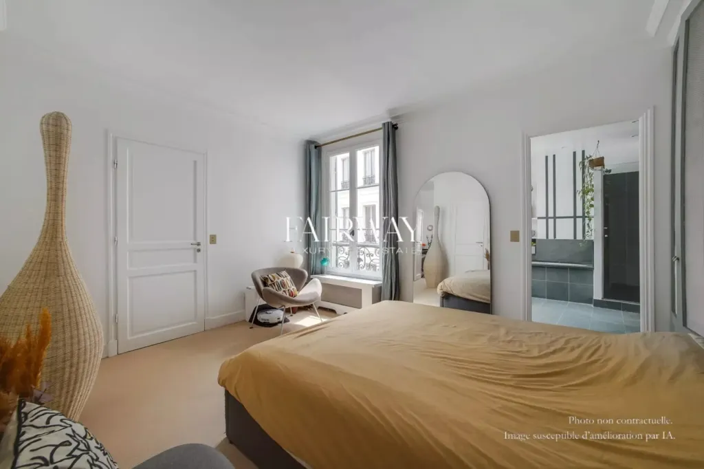 Magamistoad - Haussmannian Flat with Courtyard View in Paris 8e