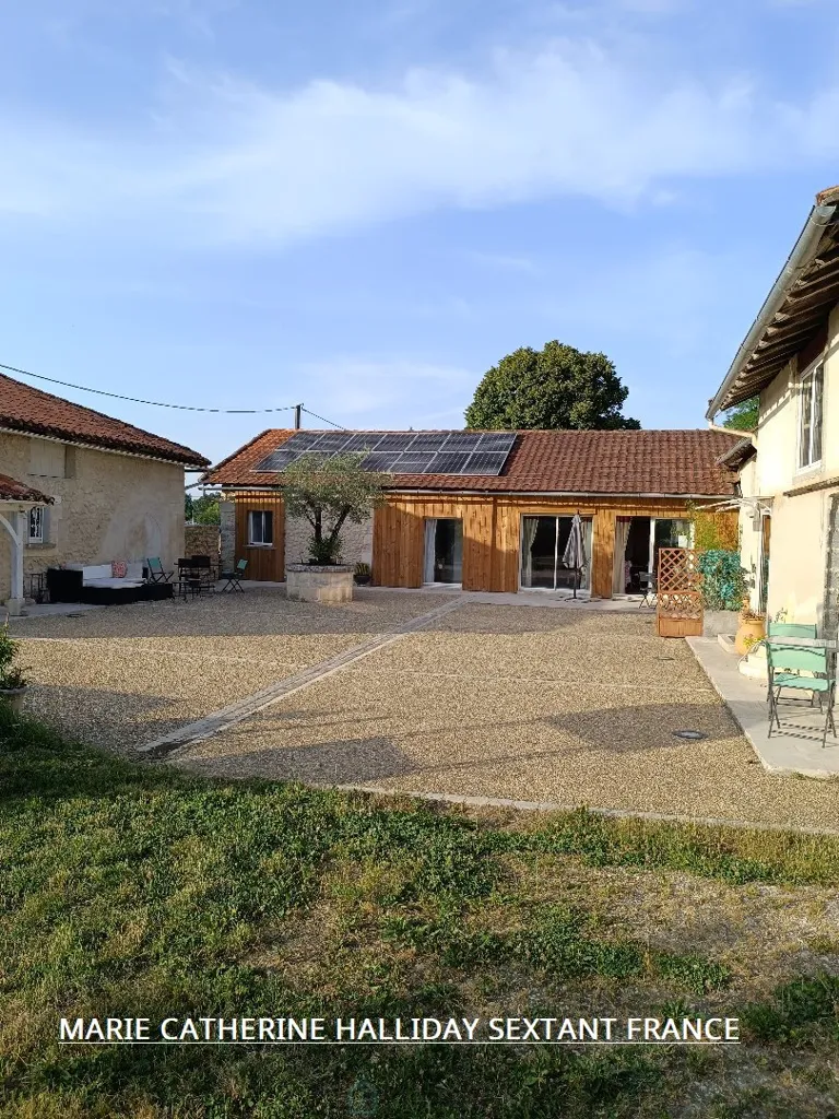 Jardin - Ferme Rénovée avec 2 Gîtes et Cour Intérieure à Périgueux