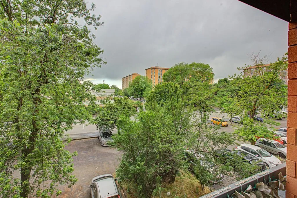 Balcony - Rear-Accessed Apartment with Parking in Milan