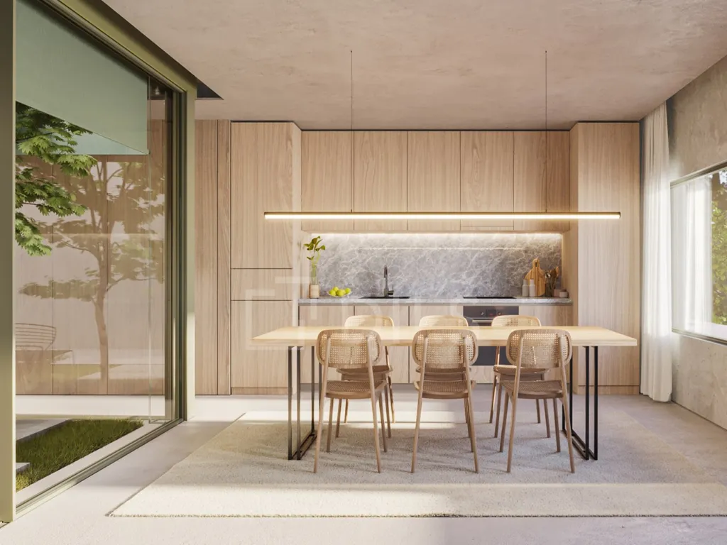 Dining Room - Luxury Duplex Villa in Porto's Hollywood