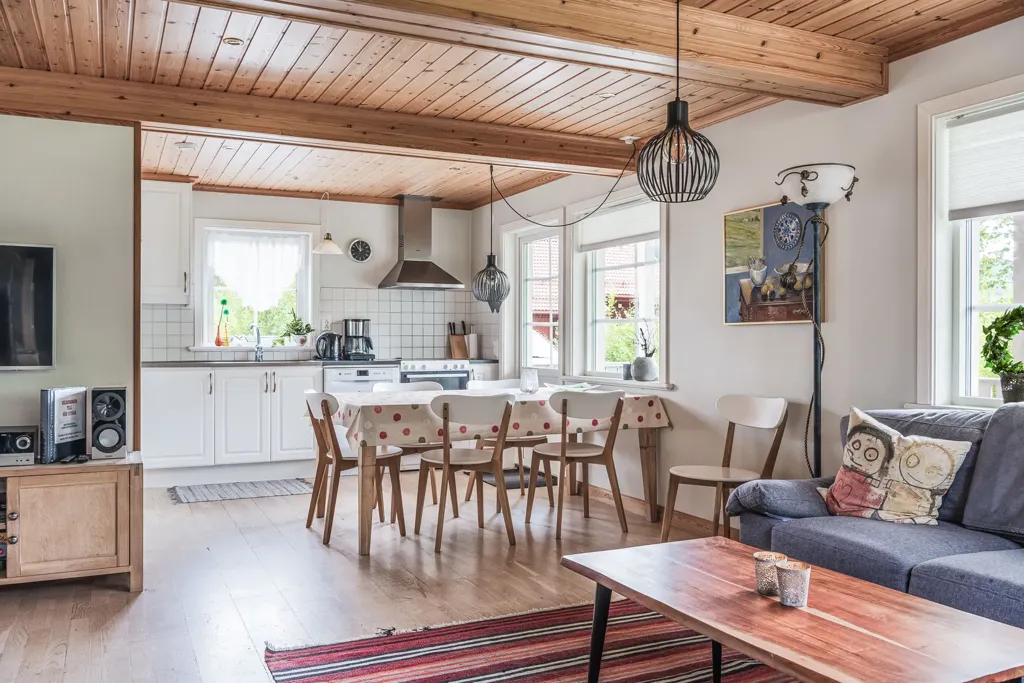 Living Room - Cottage with Ski Access in Branäs