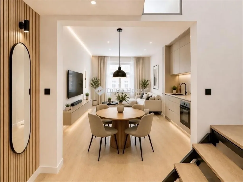 Söögituba - Modernised Gallery Flat in Budapest VI