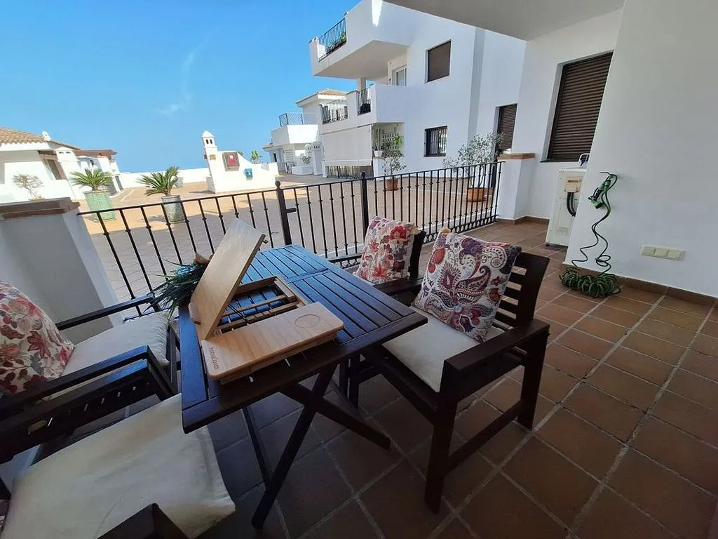 Terrasse - Apartment with Pool and Terrace in Alcaidesa