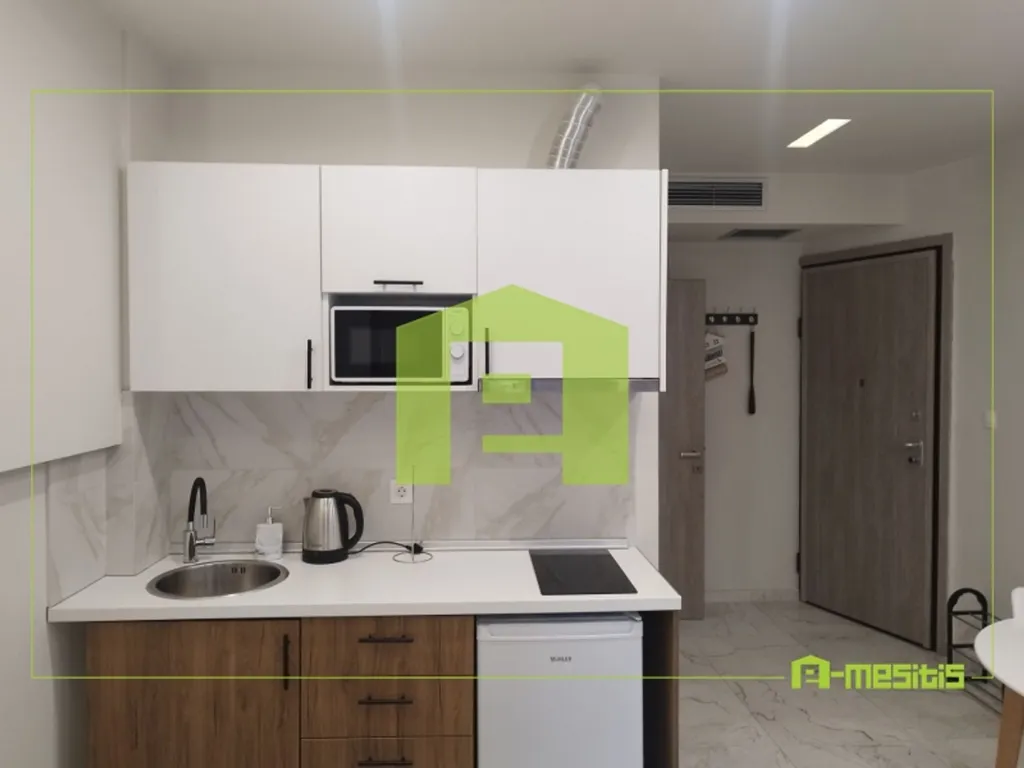Cucina - Studio with Sea View in Vardaris