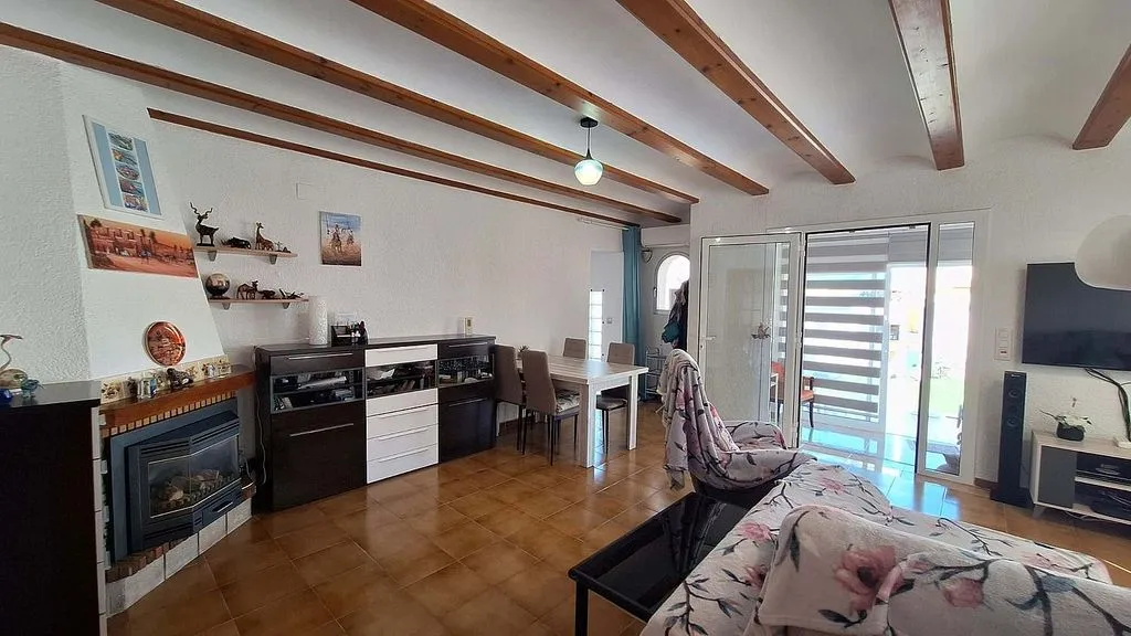 Séjour - Chalet with Pool and Terrace in Els Poblets