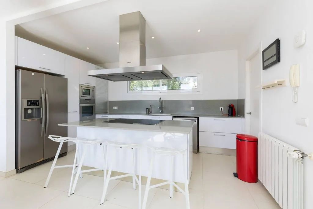 Köök - Luxury Villa with Pool in Binibèquer Vell