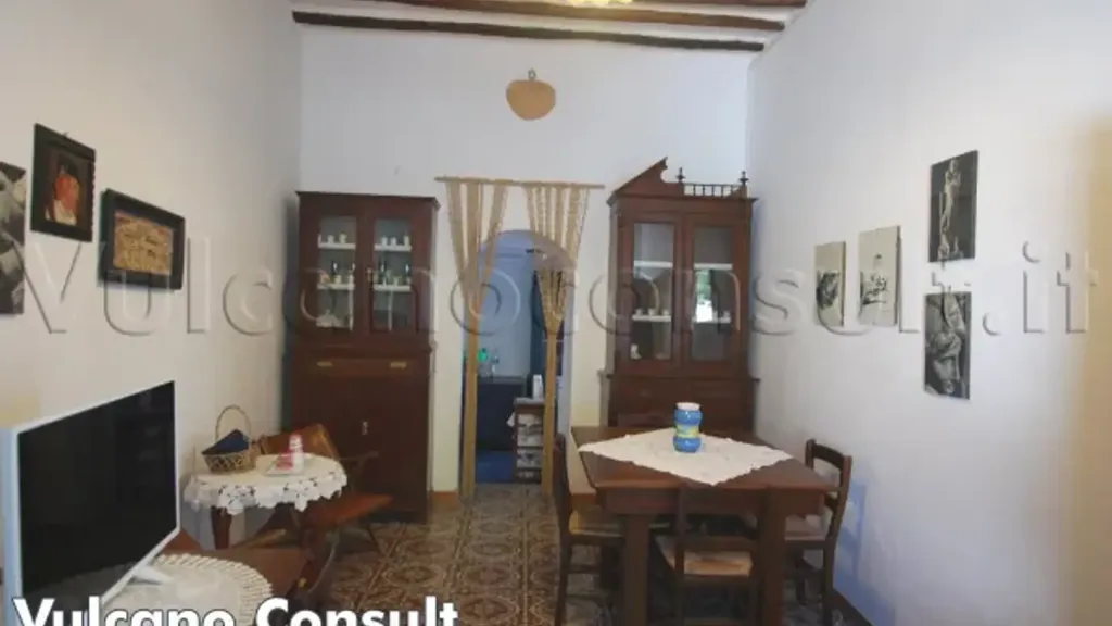 Salle à manger - Traditional Eolian Villa with Sea View in Stromboli