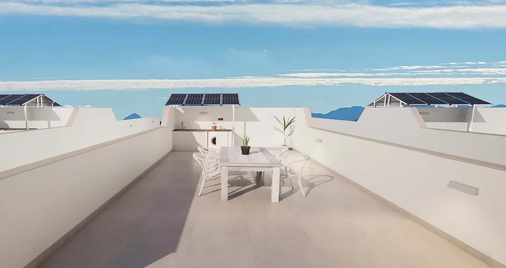 Terrasse - Newly Built Villa with Pool in Los Alcázares