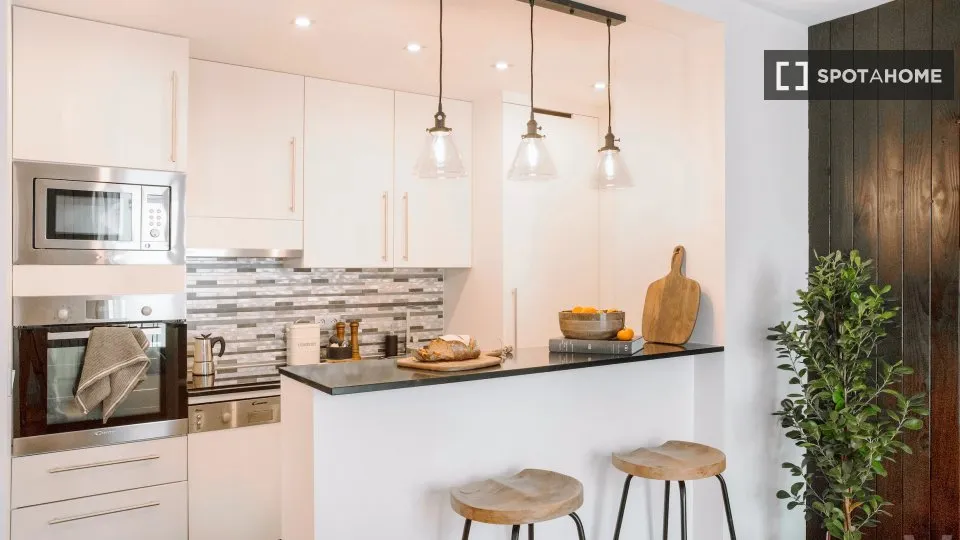 Cucina - 2-Bedroom Apartment in Legendre-Lévis, Paris