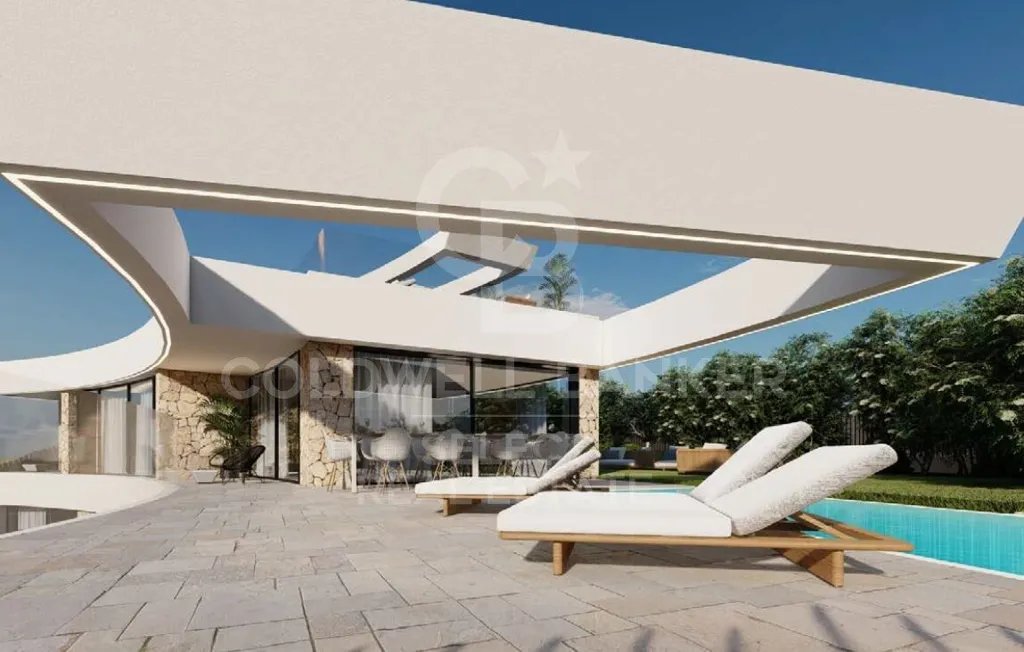 Piscine - Corner Plot with Villa Project in Bellaterra