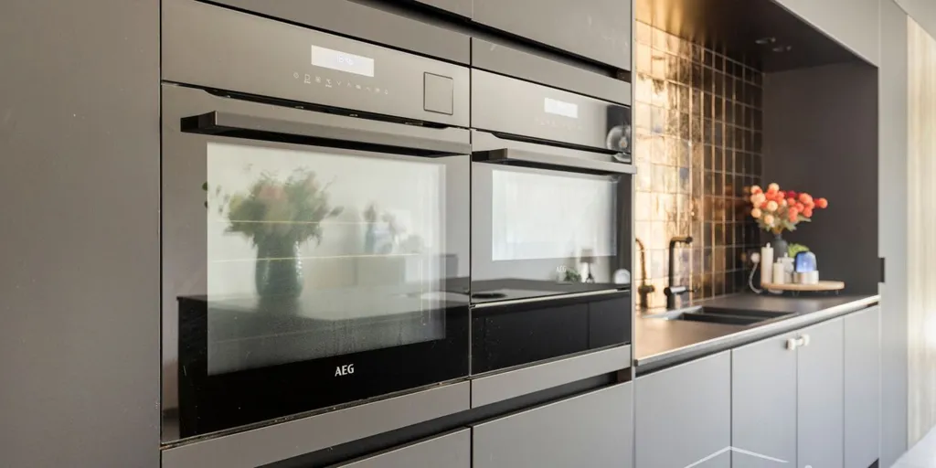 Kitchen - Luxurious Half-Open House with Terrace in Wuustwezel