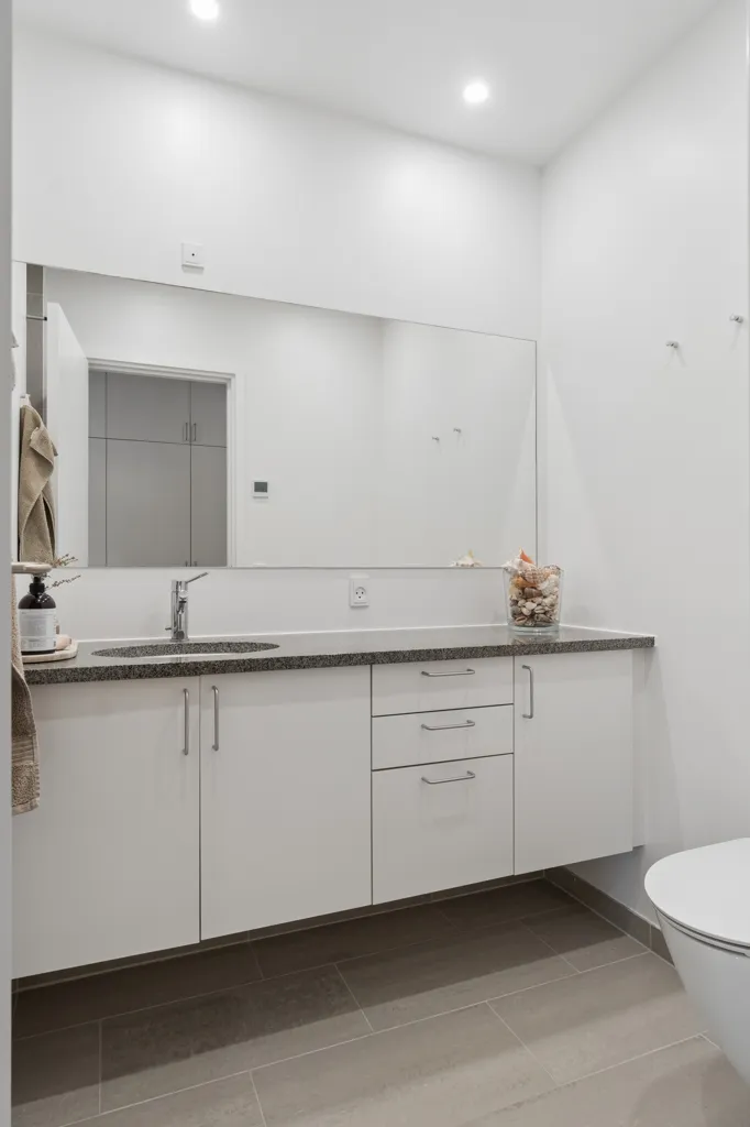 Salles de bain - Functionalist Flat with Harbour View in Hellerup