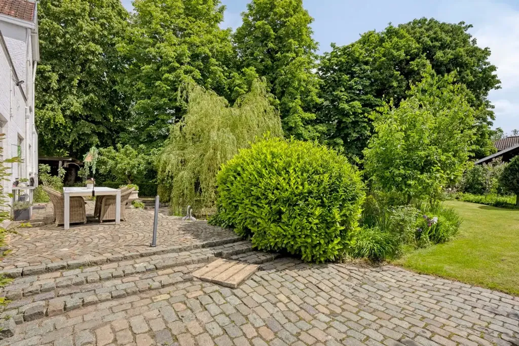 Jardin - Herenhuis Historique à Heppen