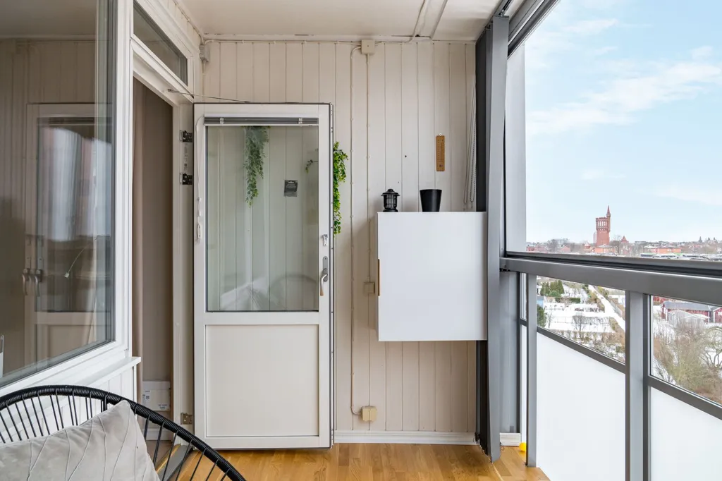 Balcon - Appartement 3 pièces à Landskrona