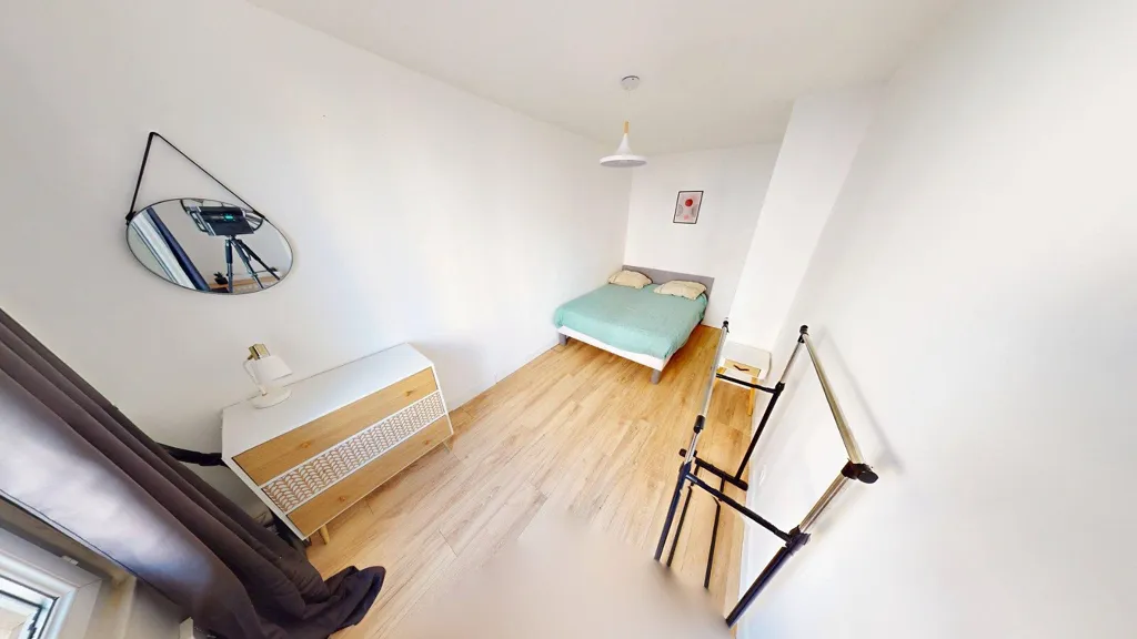 Chambres - Appartement 2 Pièces au Havre, Proche Rond-Point