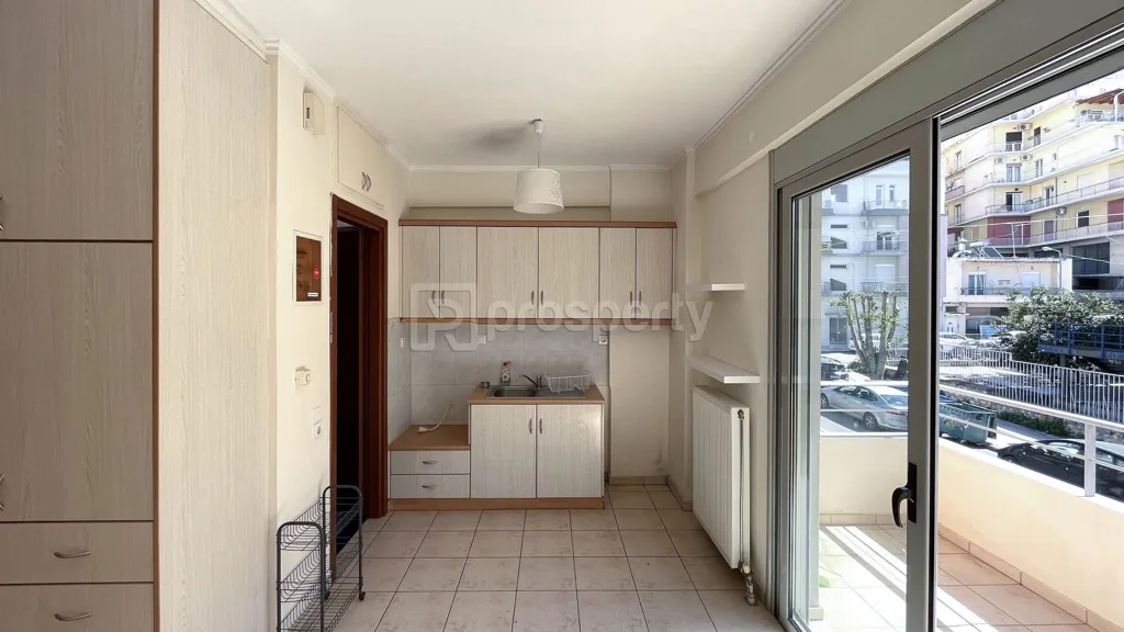 Cuisine - Studio with Balcony in Agios Alexios, Patra