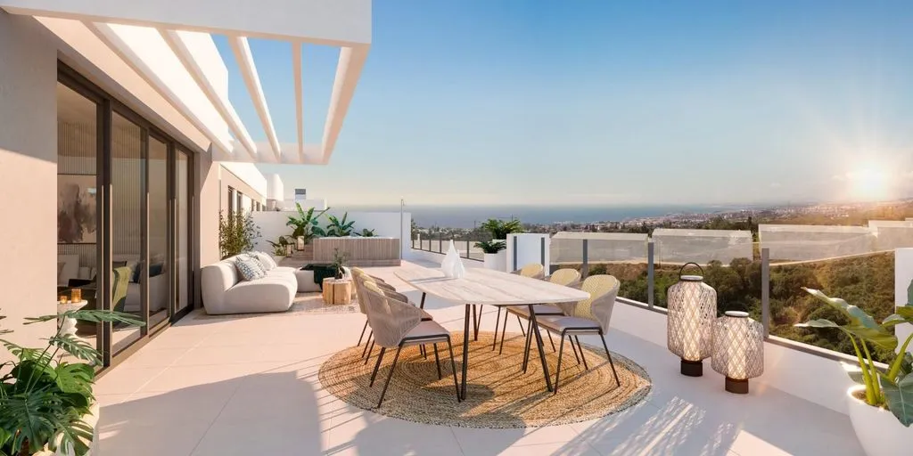 Terrass - Luxury Flat with Sea View in Marbella