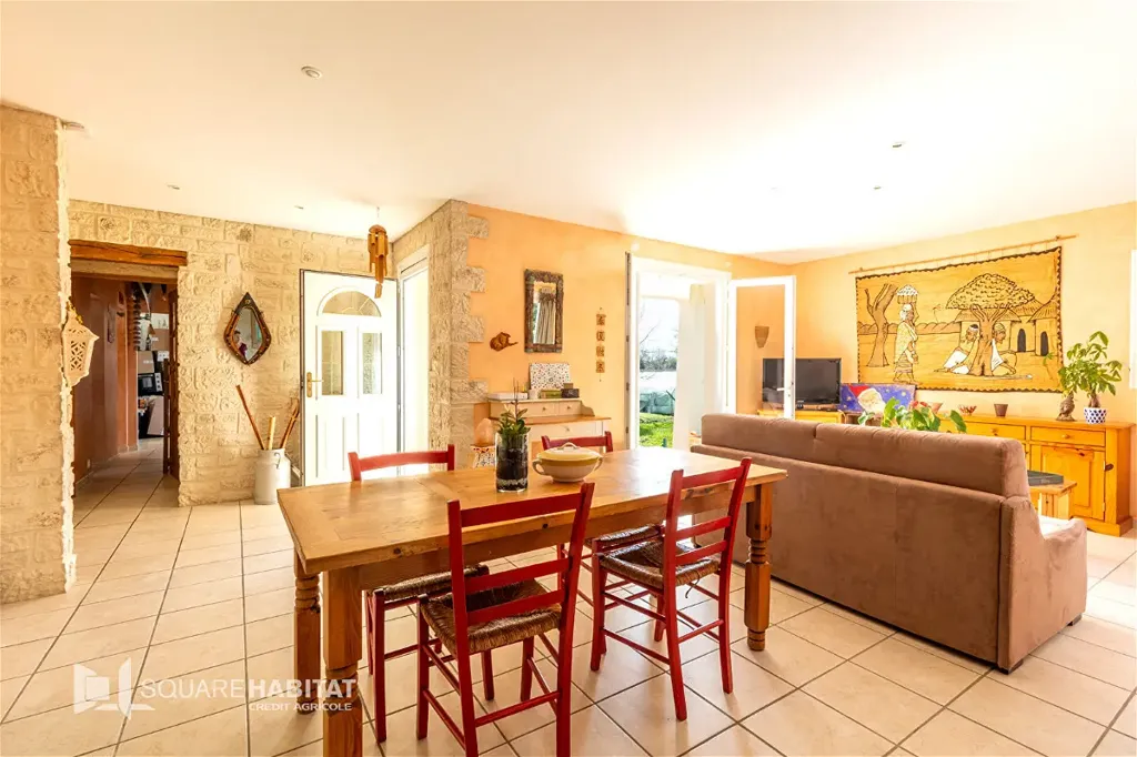 Salle à manger - Maison avec Terrasses et Dépendance à Challans