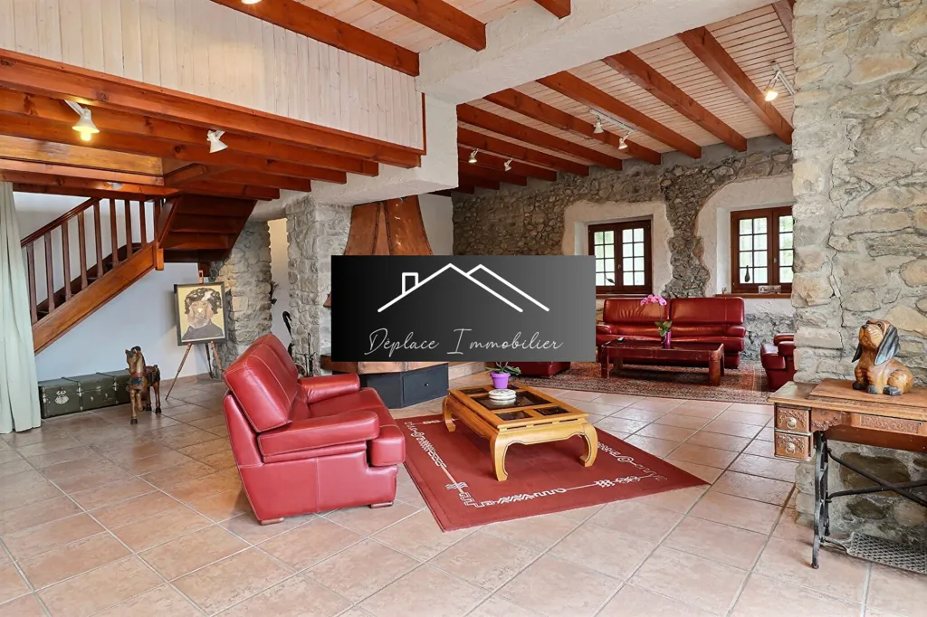 Soggiorno - Historic House with Pool in Ballaison