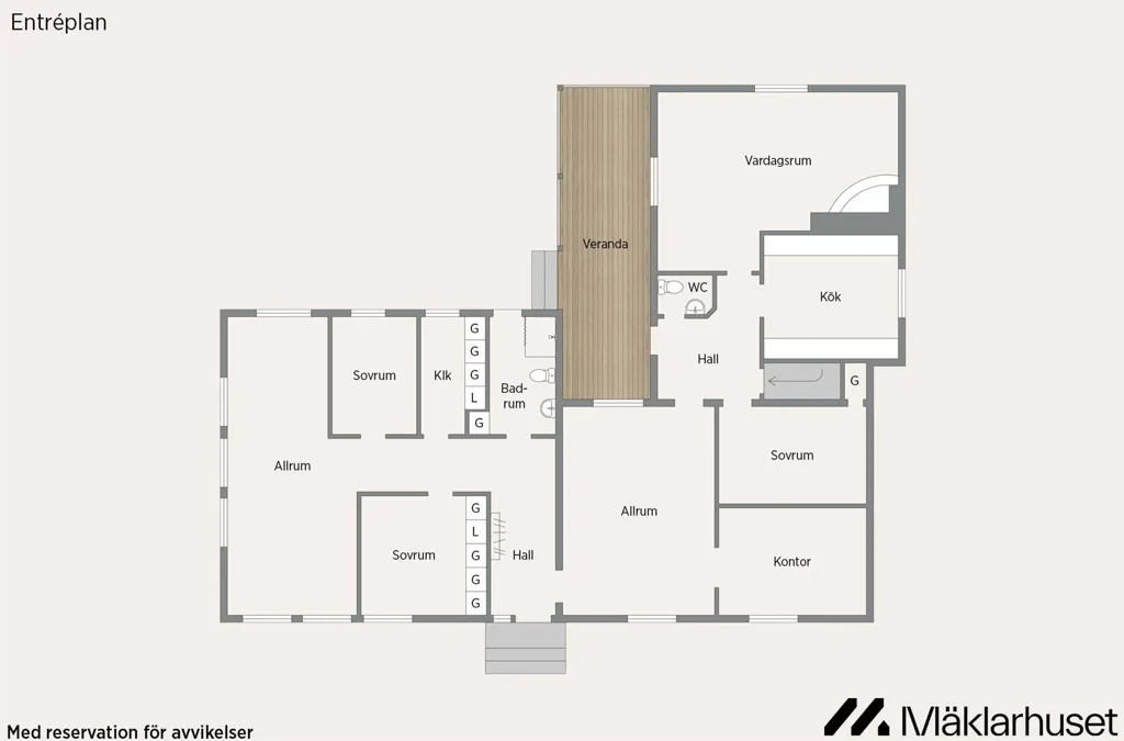 Plaan - Renovated Villa with Garden in Ekshärad