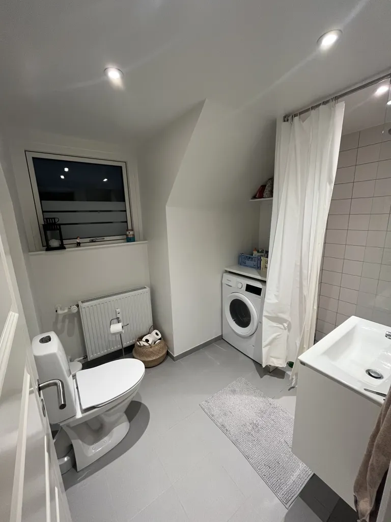 Vannitoad - Renovated Flat with Balcony in Gentofte