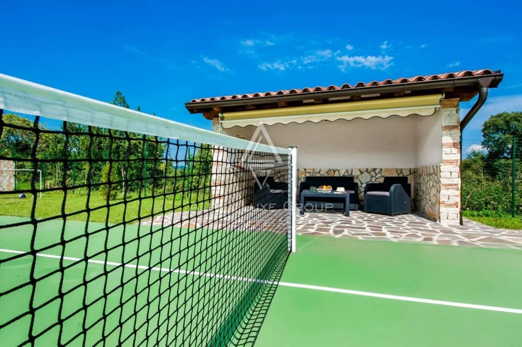 Terrass - Rustic Villa with Private Pool in Pićan