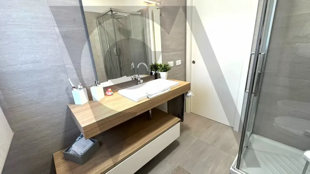 Salles de bain - 3-Bedroom Apartment with Terraces in Padova