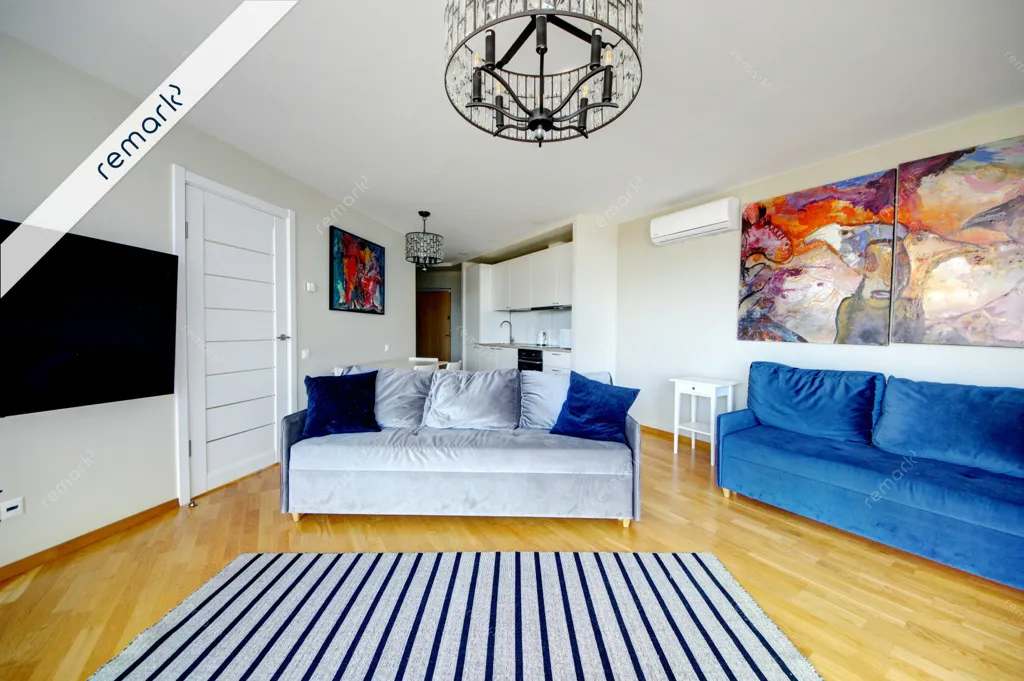 Séjour - Modern Apartment with Sea View in Vilnius