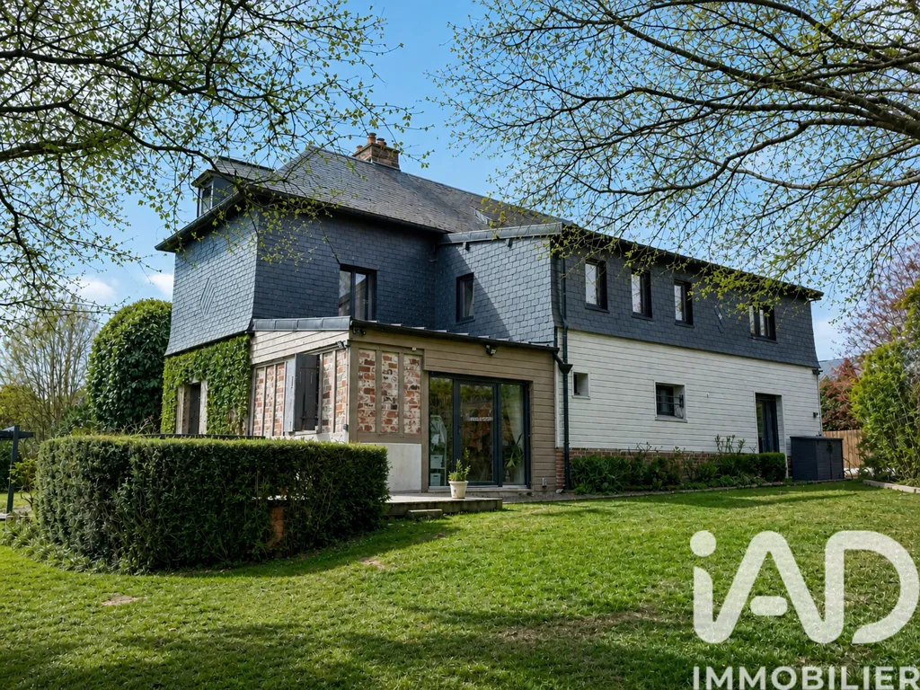 Extérieur - Maison de Caractère avec Piscine à Fourneville