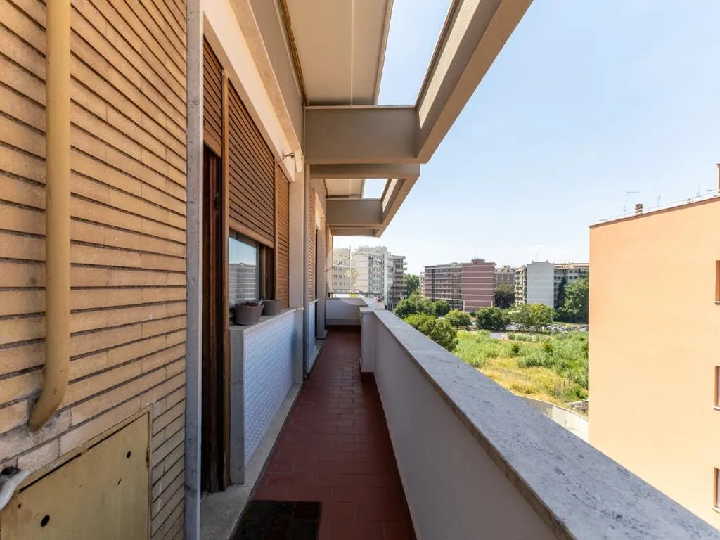 Balcony - Penthouse with Park Views in Ardeatino