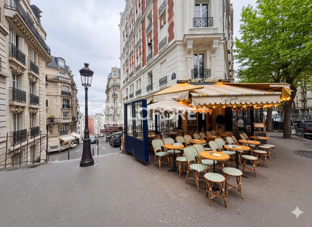 Local Commercial avec Licence Hôtelière à Montmartre