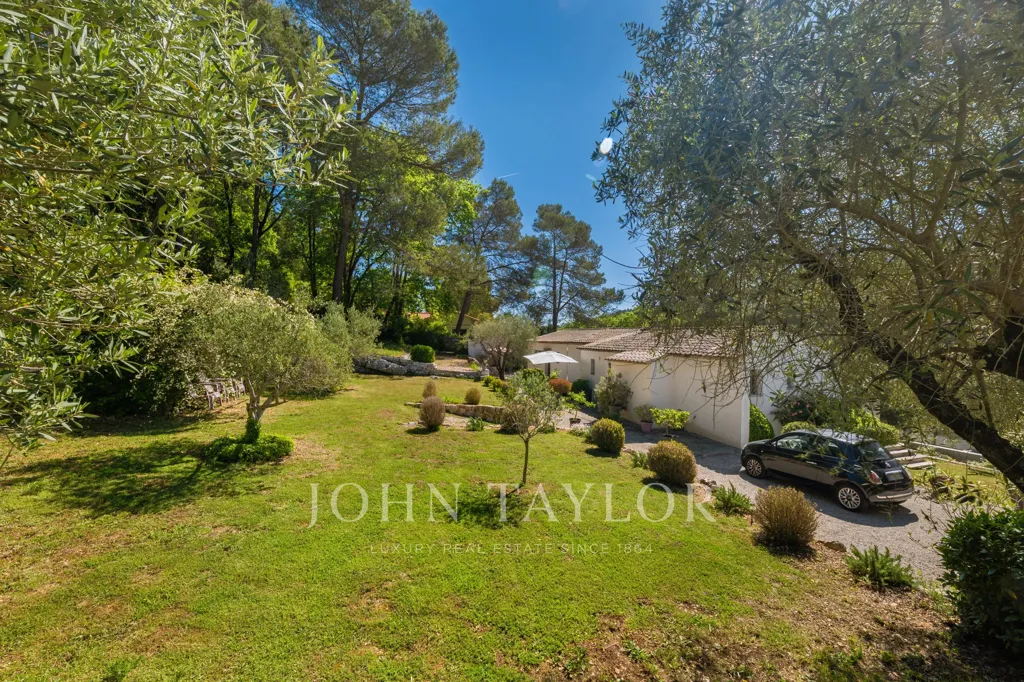 Garden - Two Villas with Extension Potential near Valbonne