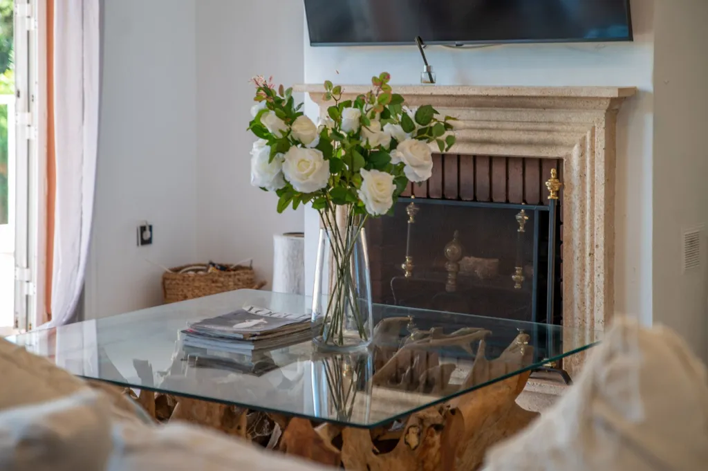 Living Room - Andalusian Villa with Pool in Sotogrande