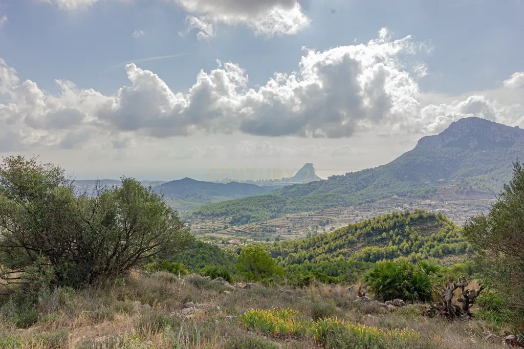 Rustic Farmhouse with Sea Views near Benissa