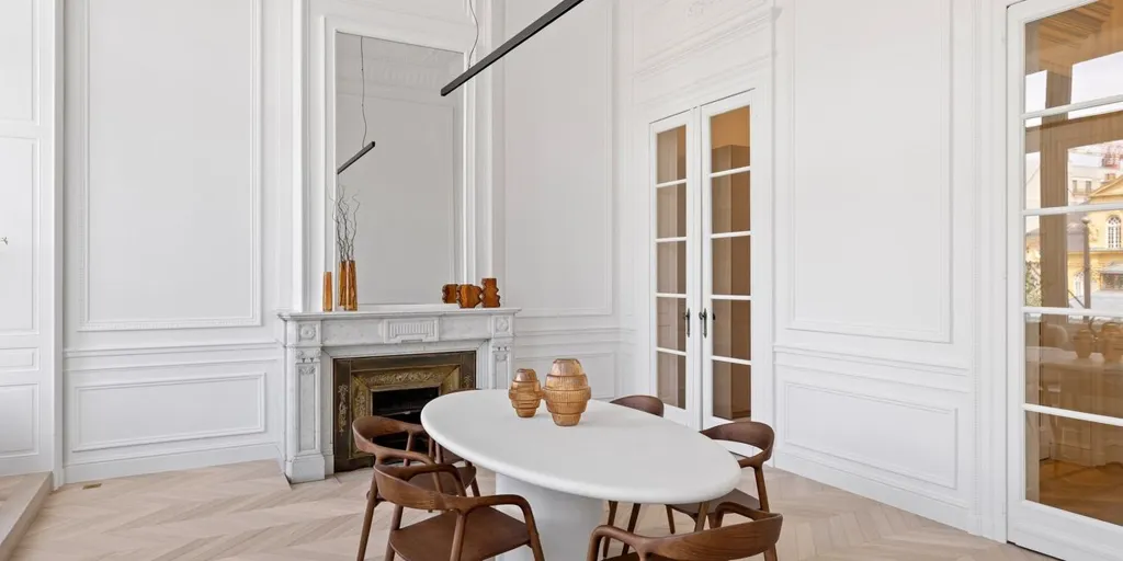 Salle à manger - Appartement Luxueux avec Vue sur Place à Gand
