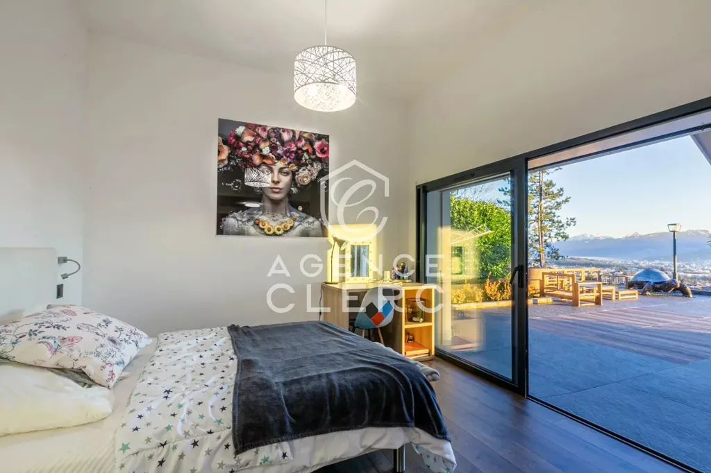 Chambres - Villa Contemporaine avec Vue Lac à Pringy