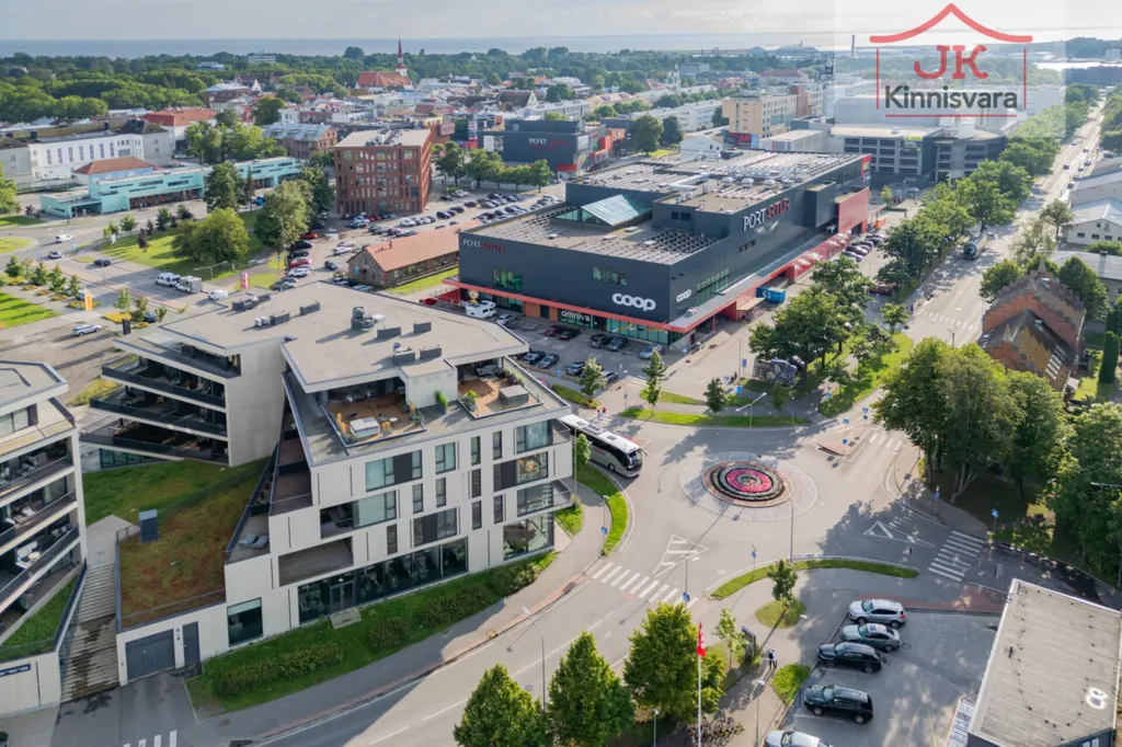 Õhuvaade - Apartment with Balcony in Pärnu City Centre