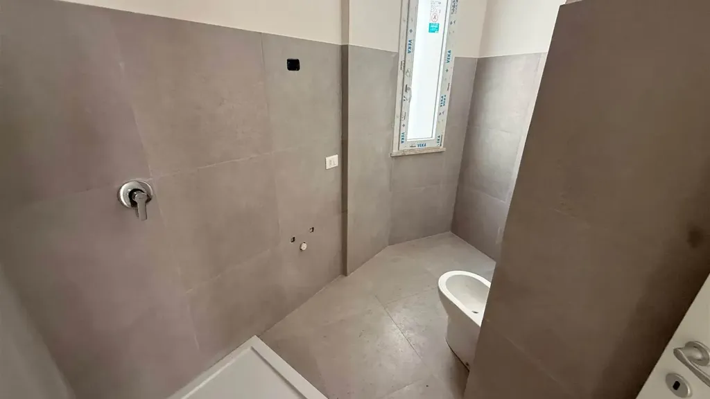 Bathrooms - Newly Built Apartment with Balcony in Marsala