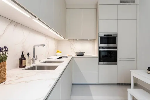 Köök - Luxury Parisian Apartment with Classic Charm in 16th