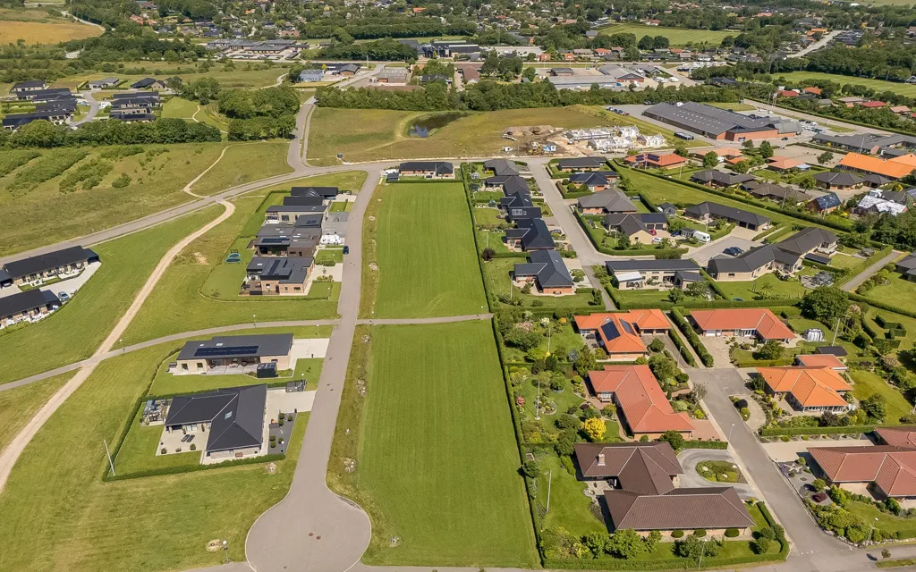 Vue aérienne - Year-Round Plot with 5G Coverage in Videbæk