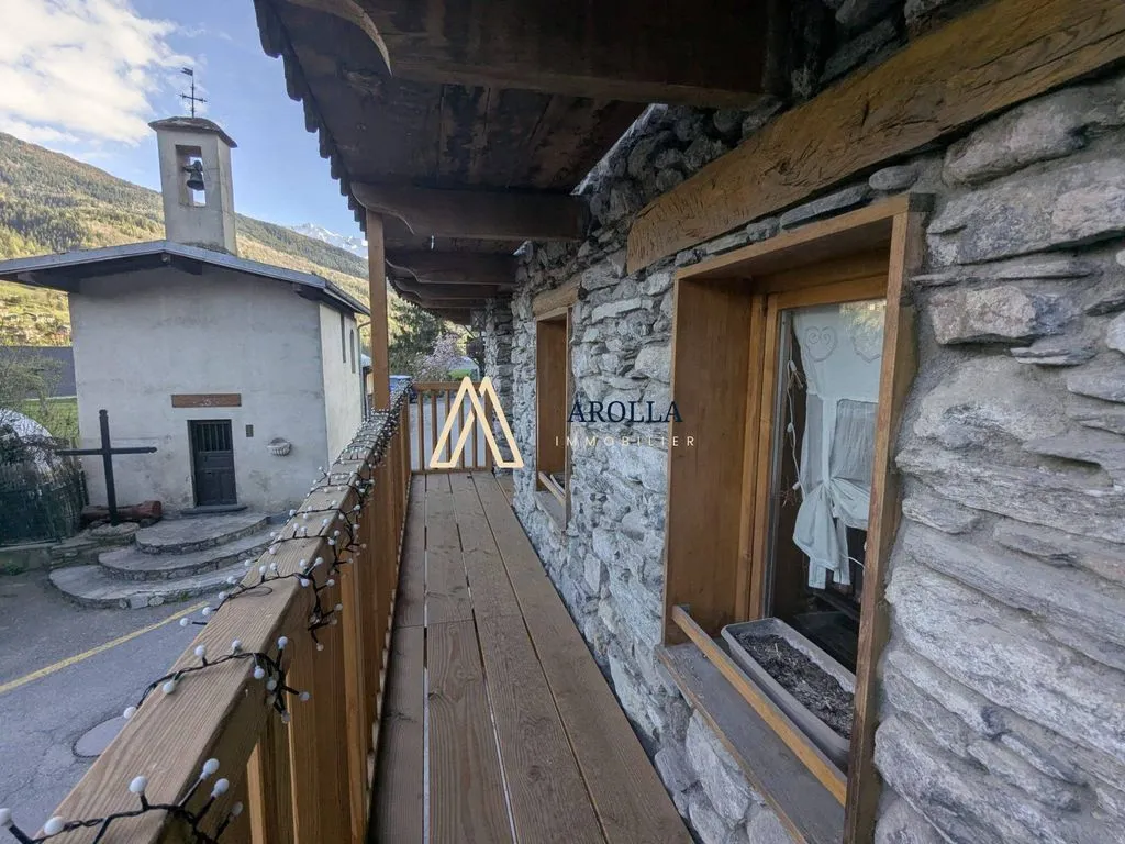 Balcon - Chalet Luxueux avec Vue Montagne à Bourg-Saint-Maurice