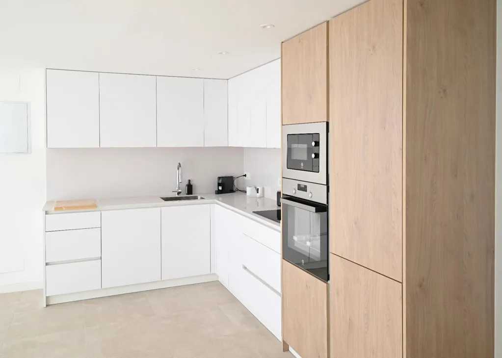 Köök - Contemporary Villa with Pool in Montemar, Murcia