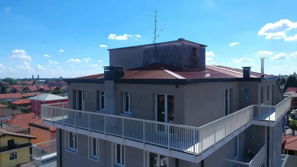 Õhuvaade - Studio Apartment with Balcony in Marnate